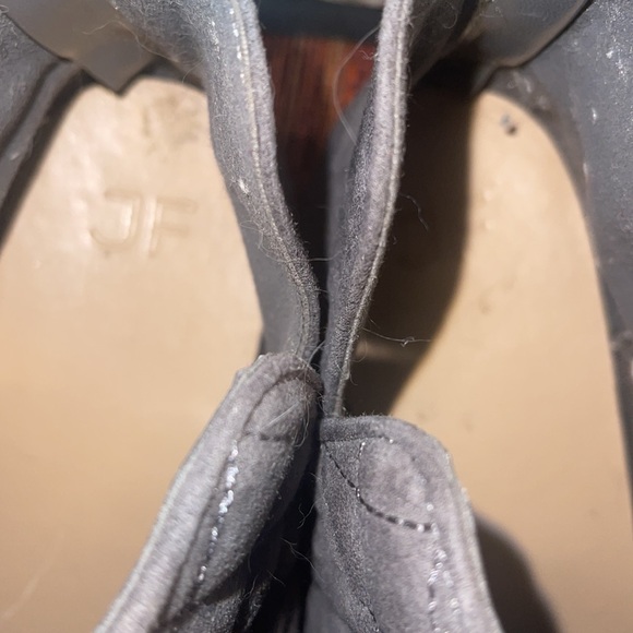 JF (Just Fab?) Jenny zippered high top Sneakers - Picture 8 of 10